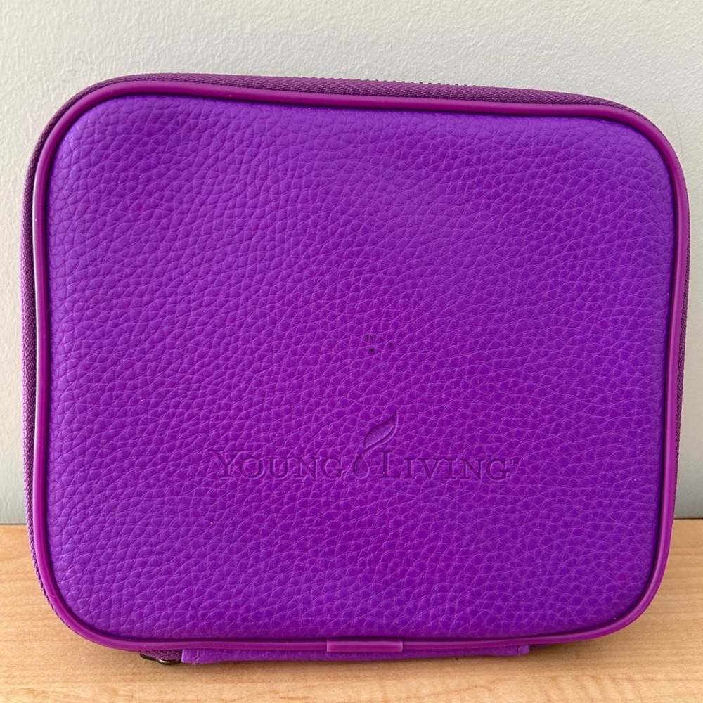 Young Living Essential Oil Travel Case Purple